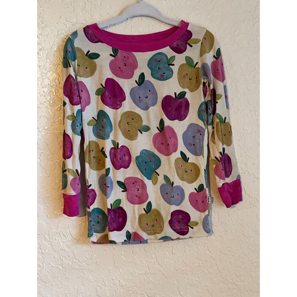 Little Sleepies Berry Apple of My Eye Pajama Shirt Top Bamboo 18-24 Months